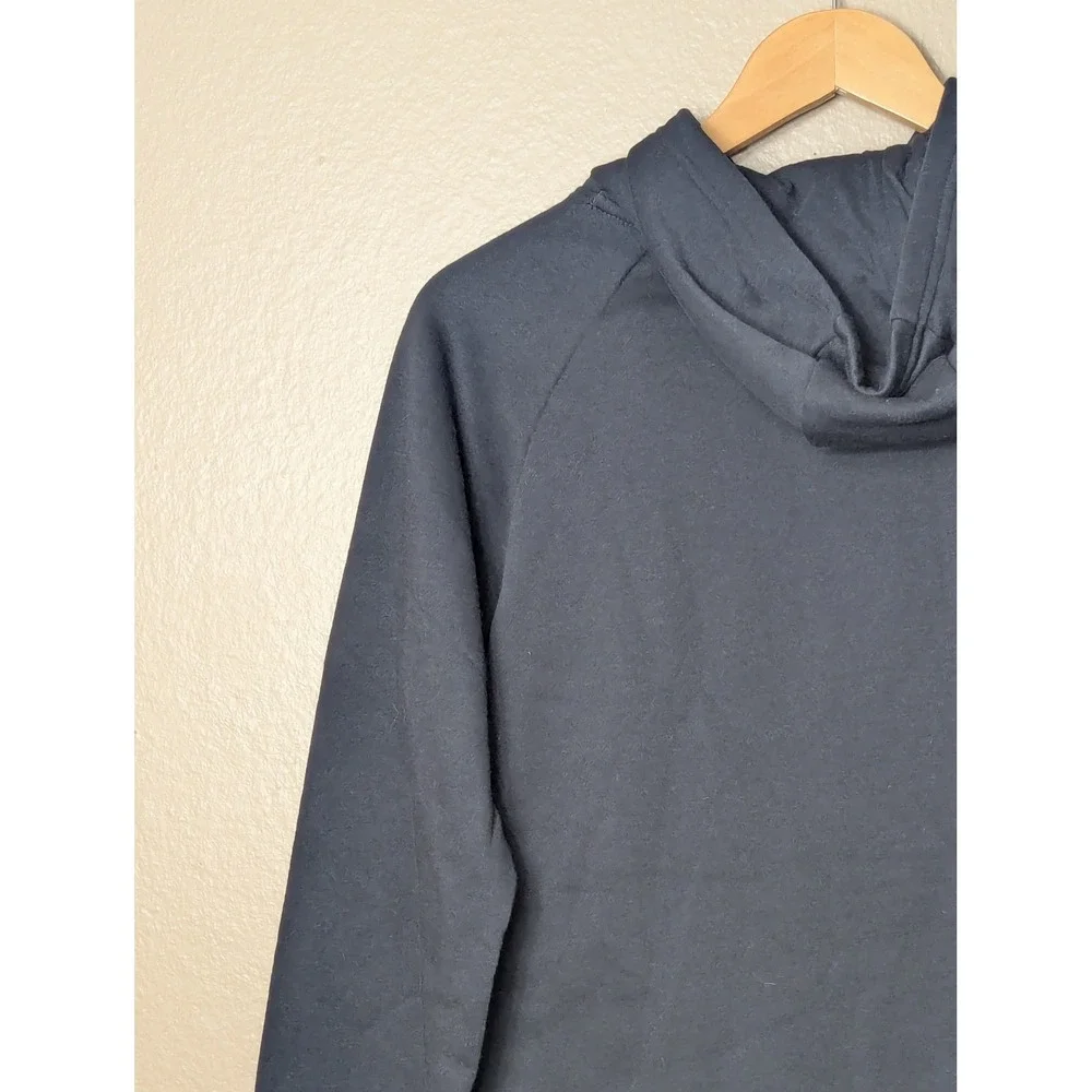 Nike 3 Brand Hoodie Boys XL Black Russell Wilson Pullover Fleece Sweatshirt